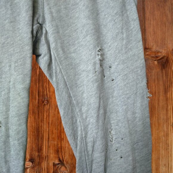 n:PHILANTHROPY Women's Small Gray Distressed Joggers Pants Sweatpants Athletic - Picture 4 of 7